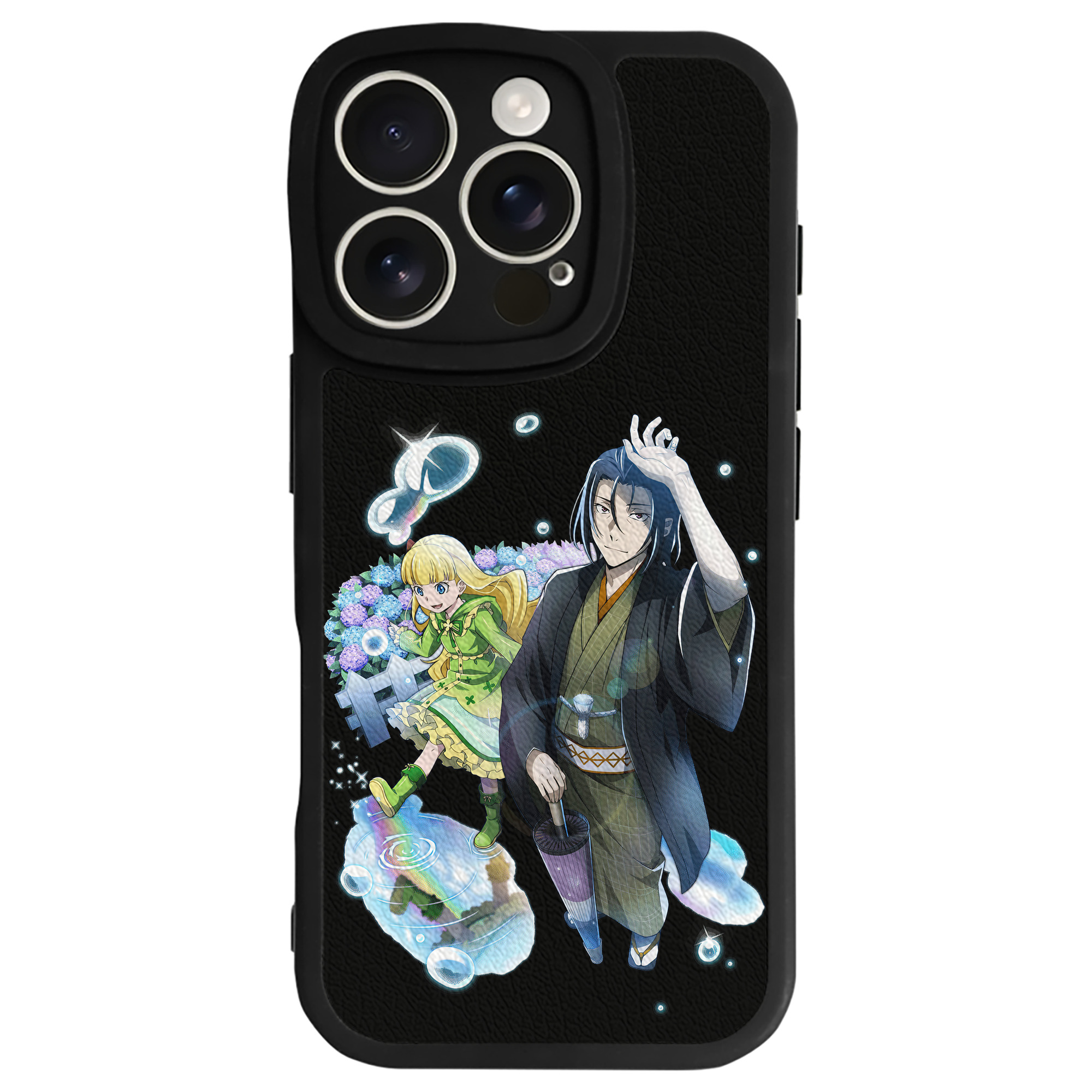 （画像用） 文豪ストレイドッグス Bungo Stray Dogs 【iPhone 16シリーズ対応】シリコンスマホケース（レザー調） 材質：シリコン